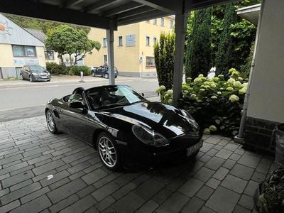 Second-hand Porsche Boxster 228 CP (167 kW) 2003 Negru Cabrio
