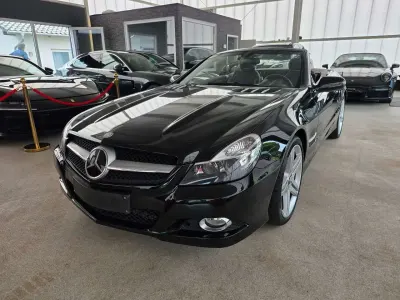 Gebraucht Mercedes SL350 315 PS (231 kW) 2010 Obsidianschwarz Cabrio