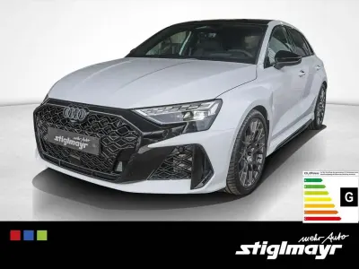 Ny Audi RS3 Sport 400 HK (294 kW) 2025 Hvid Sedan