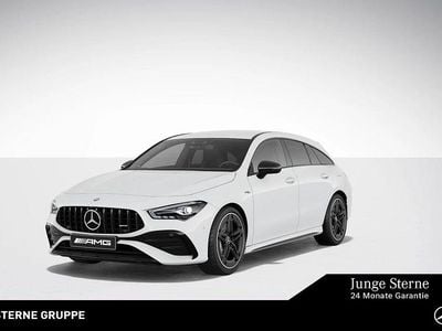 Gebraucht Mercedes CLA35 AMG Shooting Brake AMG 306 PS (225 kW) 2023 Unilack polarweiß Kombi