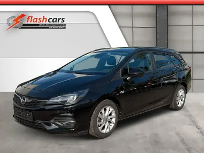 Gebraucht Opel Astra Business 122 PS (89 kW) 2021 Schwarz Kombi