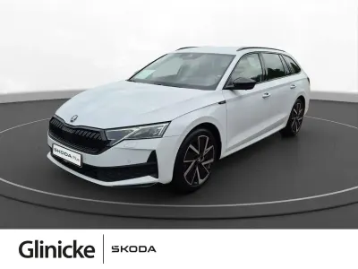 Gebraucht Skoda Octavia SportLine 150 PS (110 kW) 2025 Moonweiss metallic Kombi