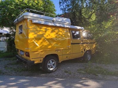 Second-hand VW T3 70 CP (51 kW) 1982 Galben Van