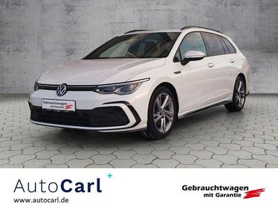 Gebraucht VW Golf VIII R-line 150 PS (110 kW) 2021 Oryxweiß perlmutteffekt Kombi