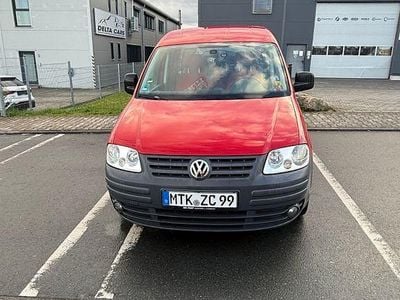 Gebraucht VW Caddy Life 80 PS (58 kW) 2009 Rot Van / Kleinbus