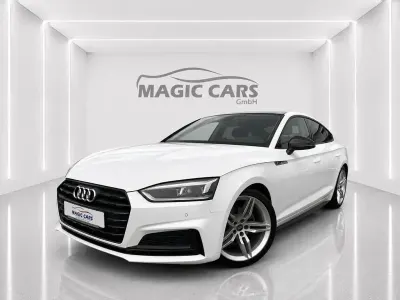 Gebraucht Audi A5 Sportback S-Line 190 PS (139 kW) 2019 Weiß Kleinwagen
