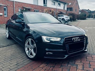 Second-hand Audi A5 Sportback S-Line 177 CP (130 kW) 2014 Negru Hatchback