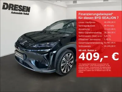 Brugt BYD Sealion 7 Design 389 kW (530 HK) 2026 Sort SUV