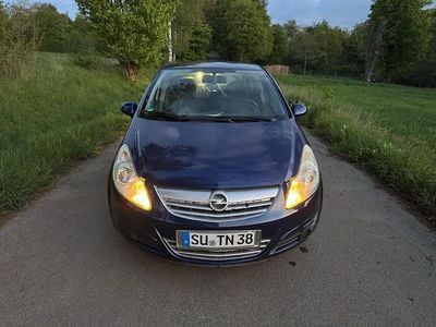 Usata Opel Corsa Eco 80 CV (58 kW) 2007 Blu Utilitaria