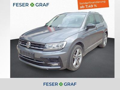 gebraucht VW Tiguan Tiguan IQ.DRIVE2.0 TDI 4M R-Line DSG/LED/AHK/NAVI/PANI