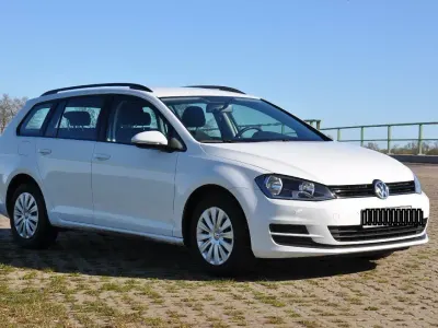 Gebraucht VW Golf VII 110 PS (80 kW) 2015 Weiß Kombi