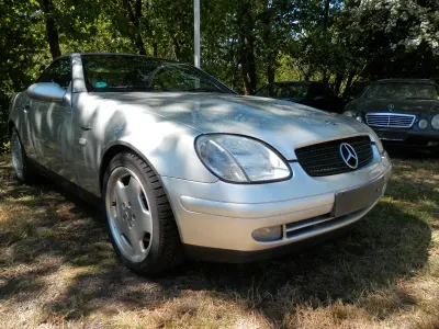 Second-hand Mercedes SLK200 1999 Argintiu Cabrio