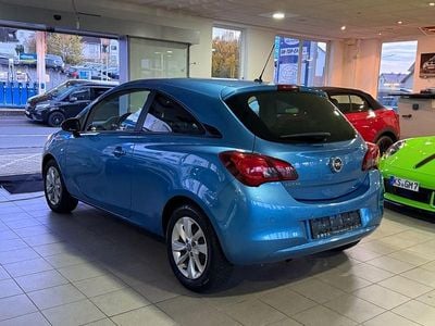 Gebraucht Opel Corsa drive 90 PS (66 kW) 2016 Blau Kleinwagen