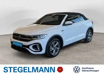 Gebraucht VW T-Roc Cabriolet R-line 150 PS (110 kW) 2025 Weiß Cabrio
