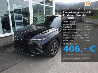 Gebraucht Hyundai Tucson Prime 230 PS (169 kW) 2021 Schwarz SUV