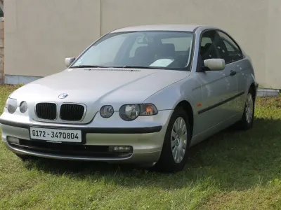 Gebraucht BMW 316 Compact 116 PS (85 kW) 2002 Silber Kleinwagen