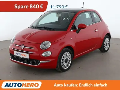 Gebraucht Fiat 500 Lounge 69 PS (50 kW) 2020 Rot Kleinwagen