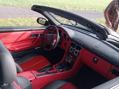 Gebraucht Mercedes SLK230 193 PS (141 kW) 1999 Schwarz Cabrio