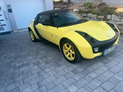 Używany Smart Roadster 60 KM (44 kW) 2006 Żółty Kabriolet