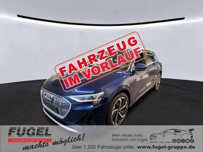Usata Audi e-tron S-Line 300 kW (408 CV) 2022 Blu SUV