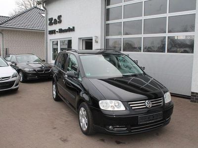 Gebraucht VW Touran Basis 116 PS (85 kW) 2004 Schwarz Van / Kleinbus
