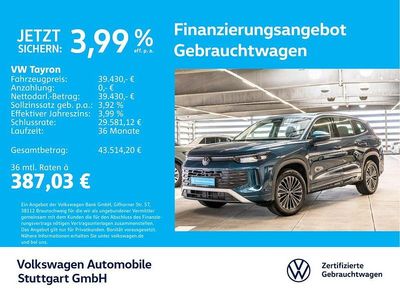 Gebraucht VW Tayron Life 193 PS (141 kW) 2025 Blau SUV
