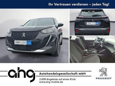 Gebraucht Peugeot e-2008 Active 100 kW (136 PS) 2022 Schwarz SUV