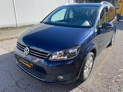 Gebraucht VW Touran Life 140 PS (102 kW) 2014 Blau Van / Kleinbus