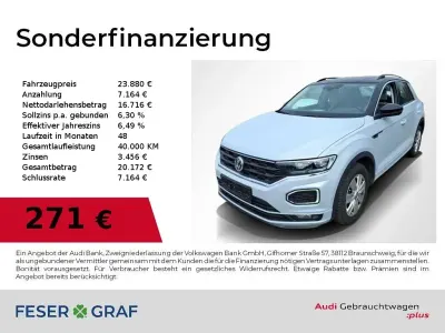 Occasion VW T-Roc R-line 150 ch (110 kW) 2020 Blanc SUV