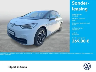 Brugt VW ID.3 Pro Performance 150 kW (204 HK) 2021 Hvid Hatchback