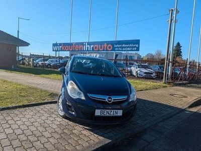 Gebraucht Opel Corsa Selection 69 PS (50 kW) 2012 Blau Kleinwagen