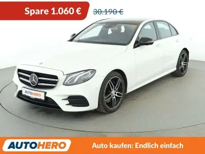 Gebraucht Mercedes E220 AMG line 194 PS (142 kW) 2016 Weiß Limousine