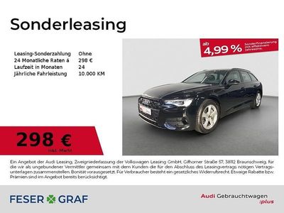 Mythosschwarz metallic Gebraucht 2025 Audi A6 Advanced Plus Kombi | 49.480 € (Fairer Preis)