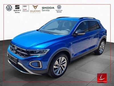Ravennablau metallic Gebraucht 2024 VW T-Roc Goal SUV | 28.380 € (Guter Preis)