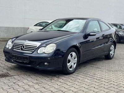 Usata Mercedes C180 143 CV (105 kW) 2007 Blu Coupé