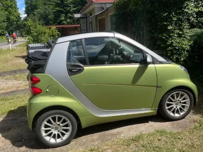 Gebraucht Smart ForTwo Cabrio 71 PS (52 kW) 2011 Grün Cabrio