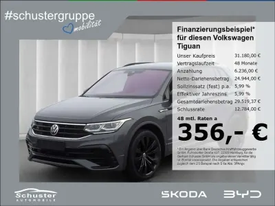 Gebraucht VW Tiguan R-line 200 PS (147 kW) 2021 Grau SUV