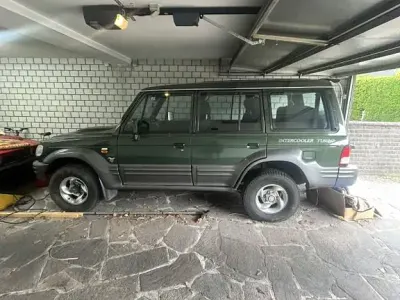 Gebraucht Hyundai Galloper 99 PS (72 kW) 2002 Grün SUV