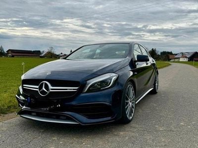 Gebraucht Mercedes A45 AMG AMG 381 PS (280 kW) 2017 Blau Kleinwagen