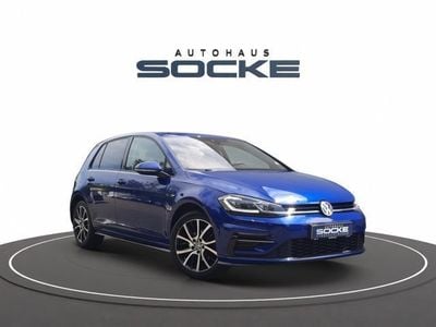 Gebraucht VW Golf VII R-line 150 PS (110 kW) 2018 Lapiz blue metallic Limousine