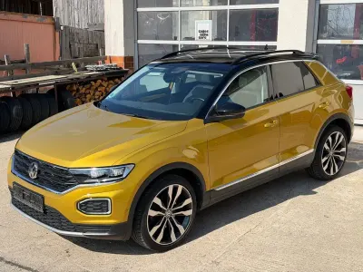 Gebraucht VW T-Roc Style 116 PS (85 kW) 2019 Gelb SUV