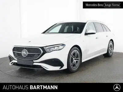 Gebraucht Mercedes E300 AMG 313 PS (230 kW) 2025 Unilack polarweiß Kombi
