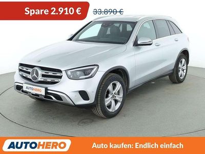 Usata Mercedes GLC200 211 CV (155 kW) 2020 Argento SUV