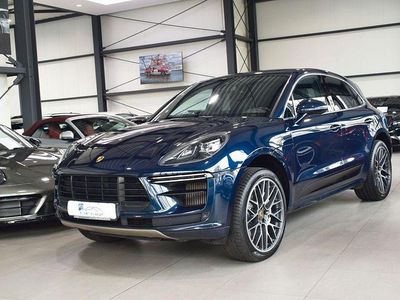 Gebraucht Porsche Macan Turbo Chrono 441 PS (324 kW) 2020 Blau SUV