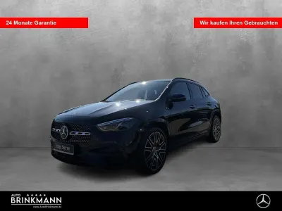 Gebraucht Mercedes GLA180 AMG line 136 PS (100 kW) 2026 Lack kosmosschwarz SUV