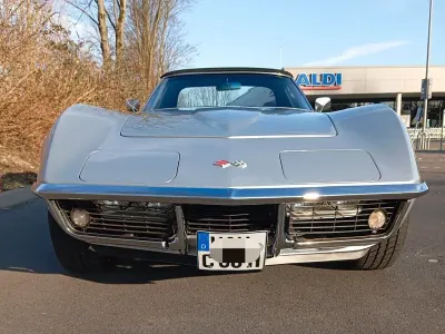Gebraucht Corvette C3 271 PS (199 kW) 1968 Silber Cabrio