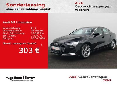 Gebraucht Audi A3 Advanced Plus 150 PS (110 kW) 2025 Mythosschwarz metallic Limousine