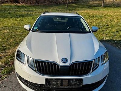 Gebraucht Skoda Octavia Clever 150 PS (110 kW) 2018 Weiß Kombi