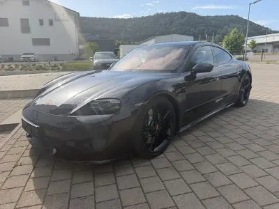 Gebraucht Porsche Taycan Turbo 500 kW (680 PS) 2021 Schwarz Limousine