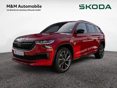 Używany Skoda Kodiaq SportLine 200 KM (147 kW) 2022 Czerwony SUV